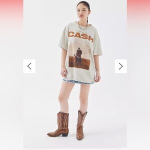 Urban Outfitters Johnny Cash shirt dress